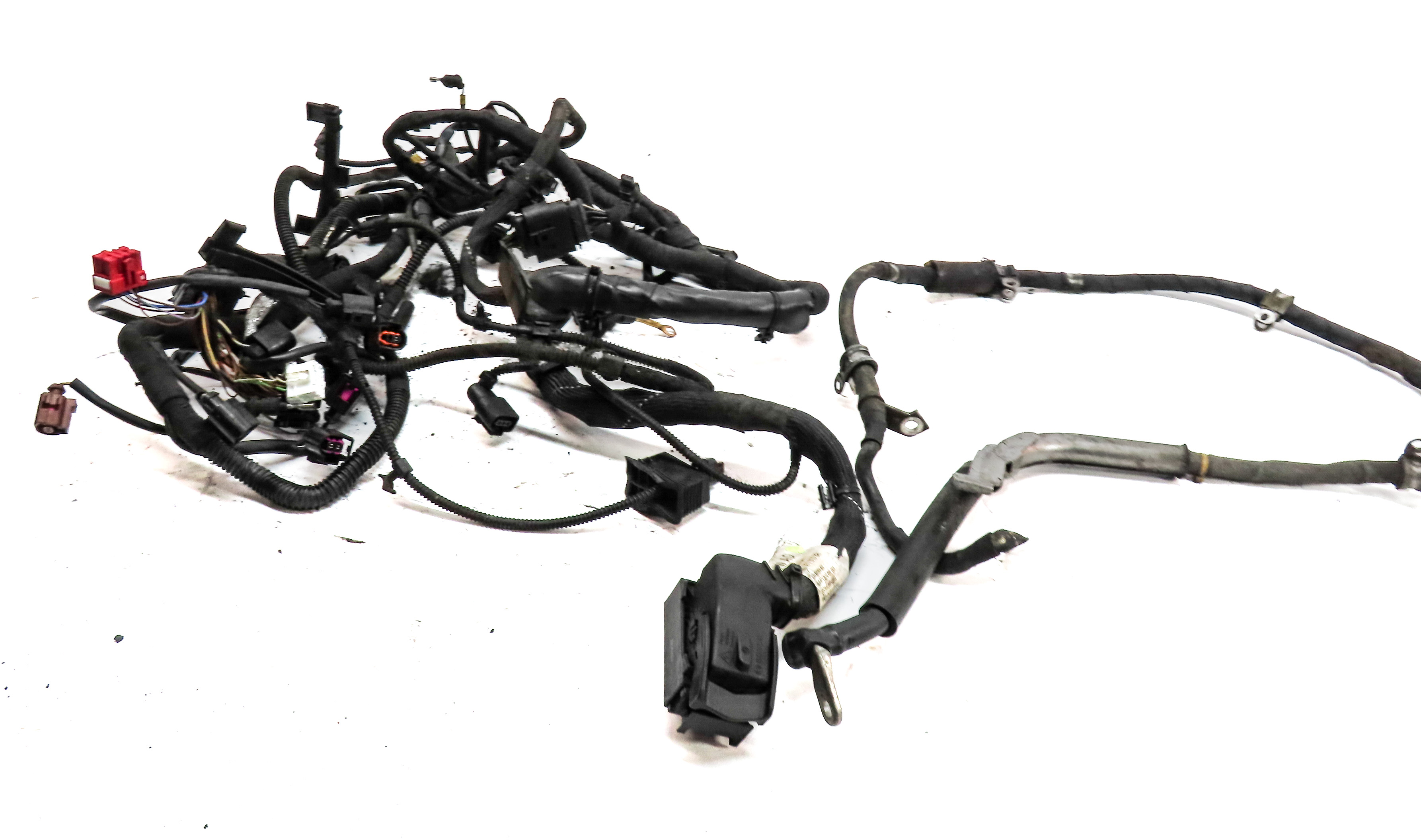 2011 AUDI Q7 (4L) 3.0L DIESEL (CATA)  ENGINE MOTOR WIRE WIRING HARNESS LOOM — exact item pictured
